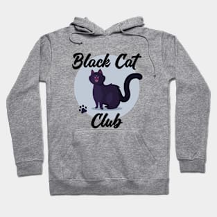 Black Cat Club - Mini Panther, Cute Kitty Lovers Hoodie